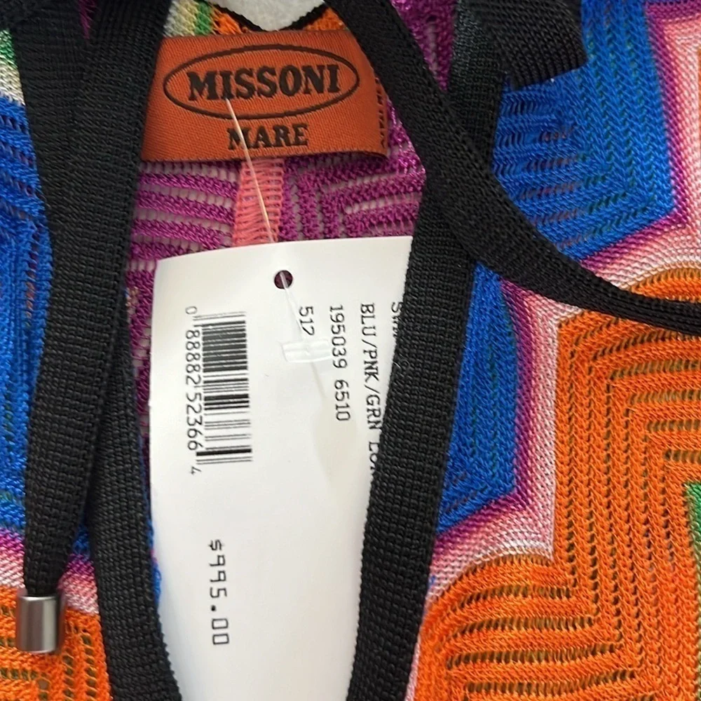 Missoni-Mare Multicolor Jumpsuit!! NWT - Picture 6 of 10